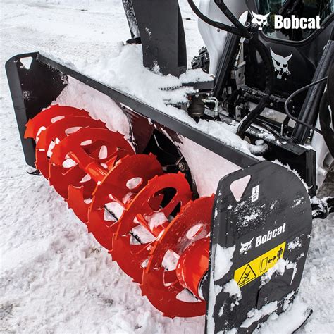 snow blower attachment for bobcat